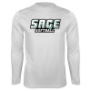 Thumbnail image for  White Performance Long Sleeve Shirt