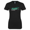 Thumbnail image for  Next Level Womens Black Boyfriend Tee