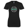 Thumbnail image for  Next Level Womens Black Boyfriend Tee