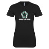 Thumbnail image for  Next Level Womens Black Boyfriend Tee
