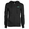 Thumbnail image for  ENZA Womens Black Fleece Full Zip Hoodie