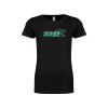 Thumbnail image for  Next Level Girls Black Fashion Fit T Shirt