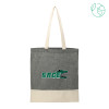 Thumbnail image for  Split Recycled Black Cotton Twill Convention Tote