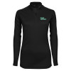Thumbnail image for  Syntrel Womens Black Interlock 1/4 Zip