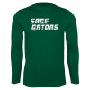 Thumbnail image for  Dark Green Performance Long Sleeve Shirt