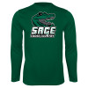 Thumbnail image for  Dark Green Performance Long Sleeve Shirt