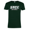 Thumbnail image for  Womens Dark Green Short Sleeve Tee