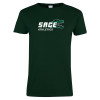 Thumbnail image for  Womens Dark Green Short Sleeve Tee