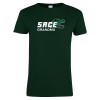 Thumbnail image for  Womens Dark Green Short Sleeve Tee