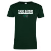 Thumbnail image for  Womens Dark Green Short Sleeve Tee