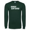 Thumbnail image for  Dark Green Long Sleeve T Shirt