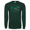 Thumbnail image for  Dark Green Long Sleeve T Shirt