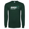 Thumbnail image for  Dark Green Long Sleeve T Shirt
