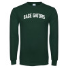 Thumbnail image for  Dark Green Long Sleeve T Shirt