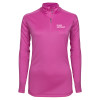 Thumbnail image for  Syntrel Womens Raspberry Interlock 1/4 Zip