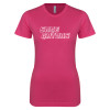 Thumbnail image for  Next Level Womens Fuchsia Boyfriend Tee
