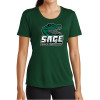 Thumbnail image for  Womens Dark Green Performance Short Sleeve Tee