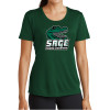 Thumbnail image for  Womens Dark Green Performance Short Sleeve Tee