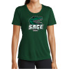 Thumbnail image for  Womens Dark Green Performance Short Sleeve Tee