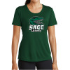 Thumbnail image for  Womens Dark Green Performance Short Sleeve Tee