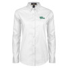 Thumbnail image for  Womens White Twill Button Down Long Sleeve