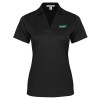 Thumbnail image for  Womens Black Performance Fine Jacquard Polo
