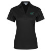 Thumbnail image for  Womens Black Performance Fine Jacquard Polo