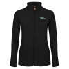 Thumbnail image for  Womens Black Fleece Full Zip Jacket