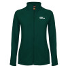 Thumbnail image for  Womens Dark Green Fleece Full Zip Jacket