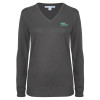 Thumbnail image for  Womens Charcoal Heather VNeck Sweater