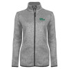Thumbnail image for  Womens Grey Heather Fleece Jacket