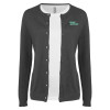 Thumbnail image for  Womens Charcoal Cardigan Sweater