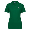 Thumbnail image for  Womens Silk Touch Dark Green Pique Polo