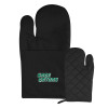 Thumbnail image for  Quilted Canvas Black Oven Mitt