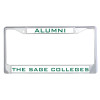 Thumbnail image for  Alumni Metal License Plate Frame in Chrome