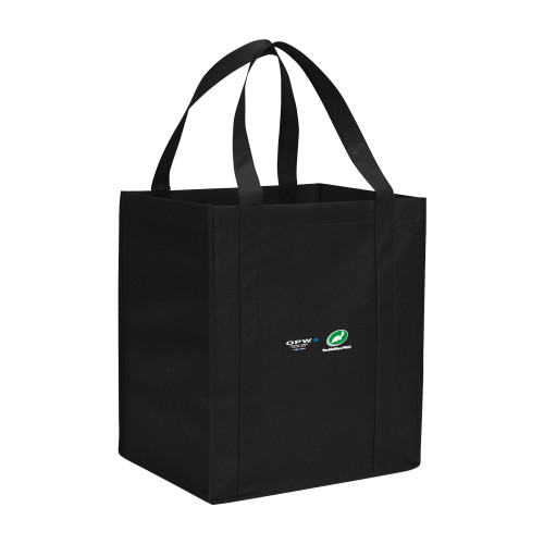  Non Woven Black Grocery Tote - OPW Vehicle Wash Solutions Turtle Wax Pro Horizontal