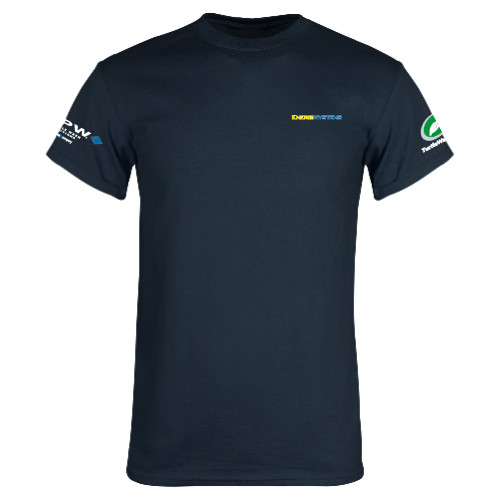  Navy T Shirt - EnergiSystems Wordmark