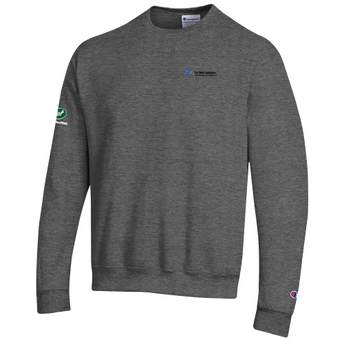  Champion Granite Heather Fleece Crew - Advance Car Wash Solutions