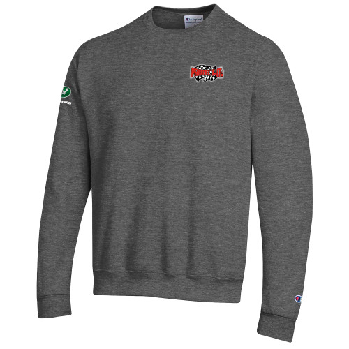  Champion Granite Heather Fleece Crew - Protect It