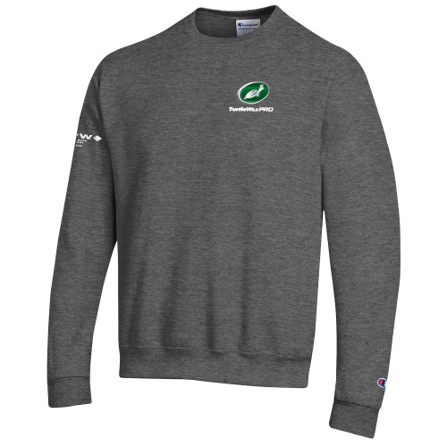  Champion Granite Heather Fleece Crew - Turtle Wax Pro