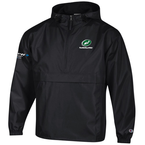  Champion Black Packable Jacket - Turtle Wax Pro