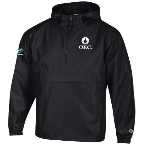  Champion Black Packable Jacket - OEC
