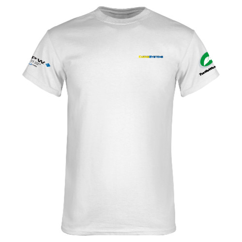  White T Shirt - EnergiSystems Wordmark