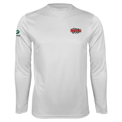  White Performance Long Sleeve Shirt - Protect It