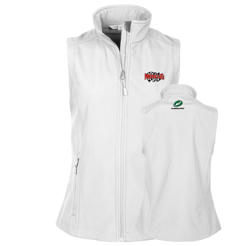  Womens White Core Softshell Vest - Protect It