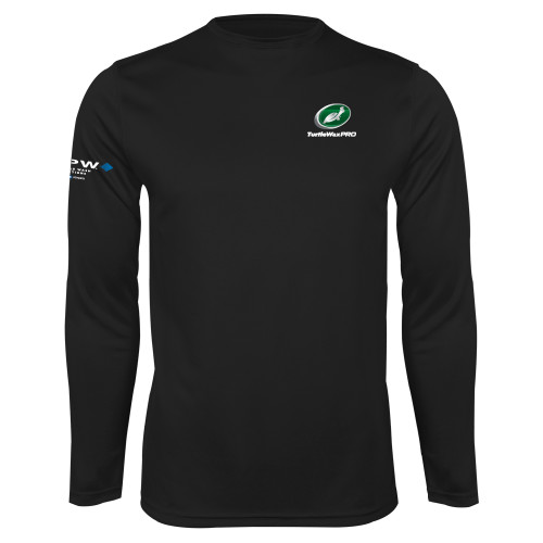  Black Performance Long Sleeve Shirt - Turtle Wax Pro
