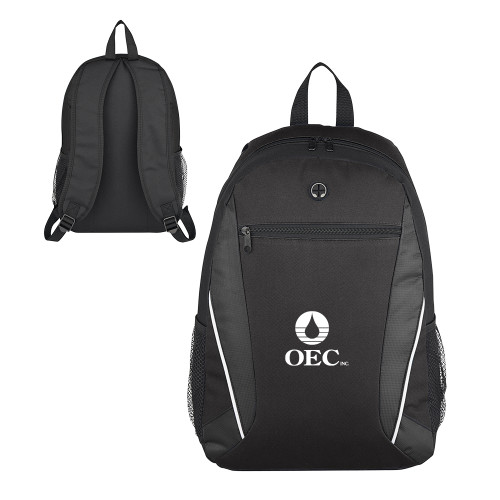  Homerun Black Computer Backpack - OEC