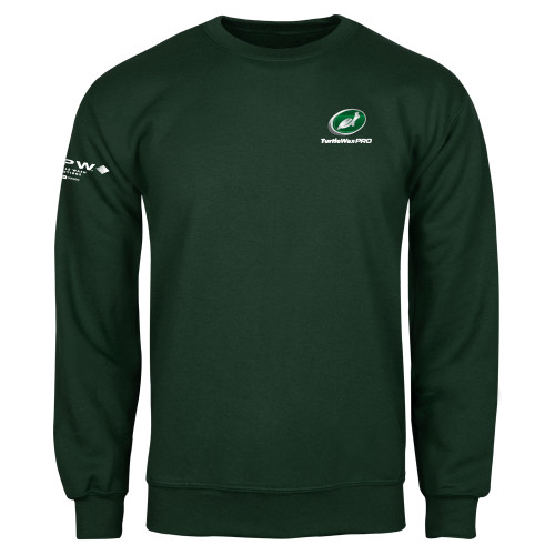  Dark Green Fleece Crew - Turtle Wax Pro