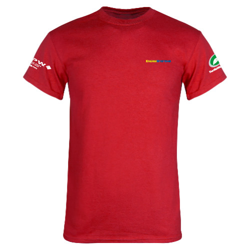  Red T Shirt - EnergiSystems Wordmark