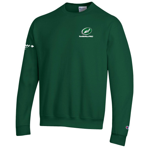  Champion Dark Green Fleece Crew - Turtle Wax Pro